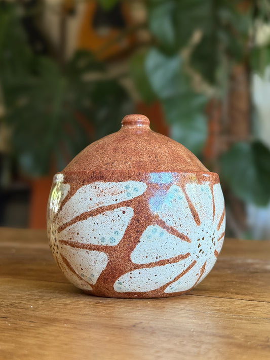 Mimea - Illustrated Lidded Jar 02