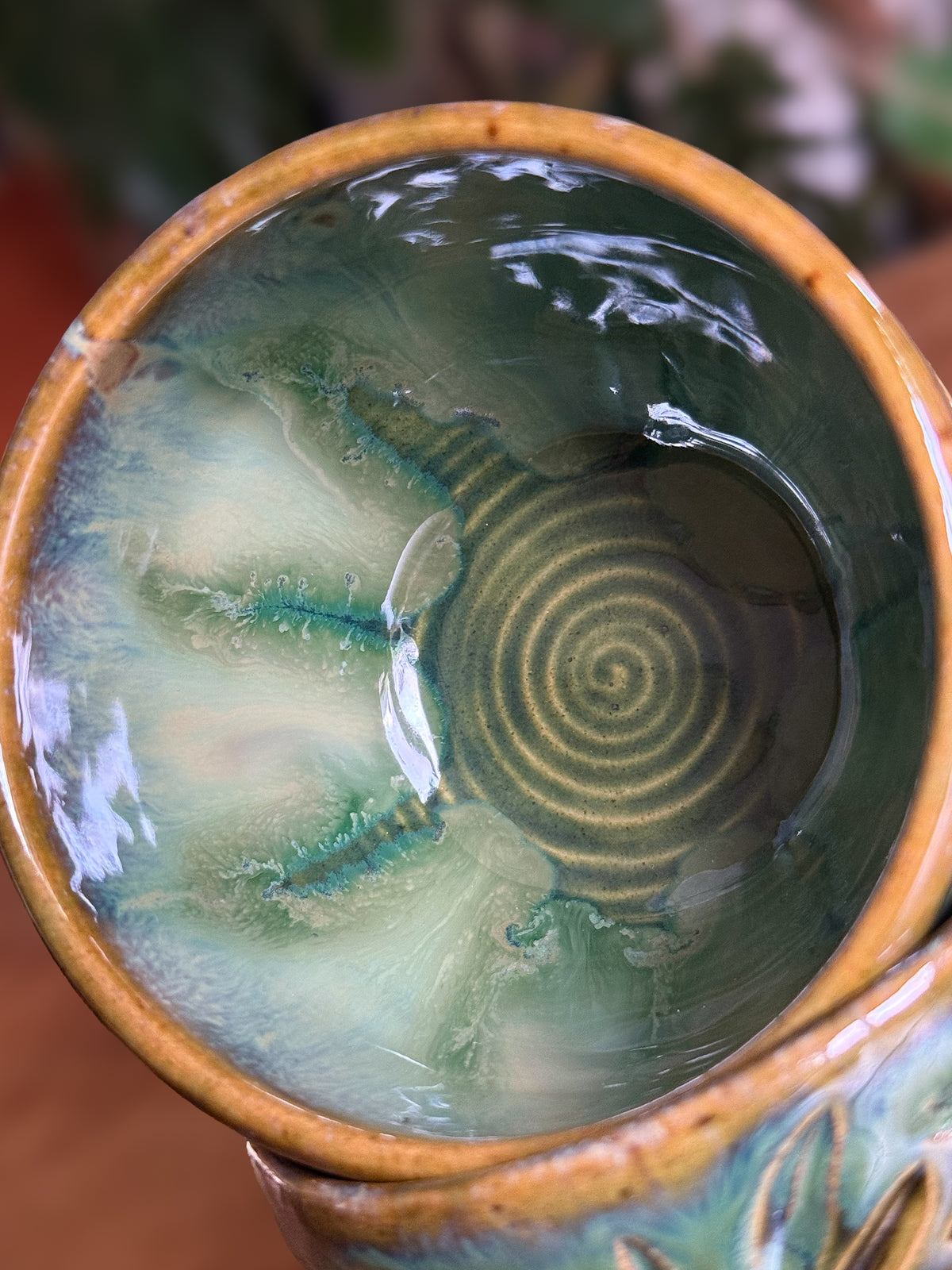 Kijani - Carved Cup Set 03