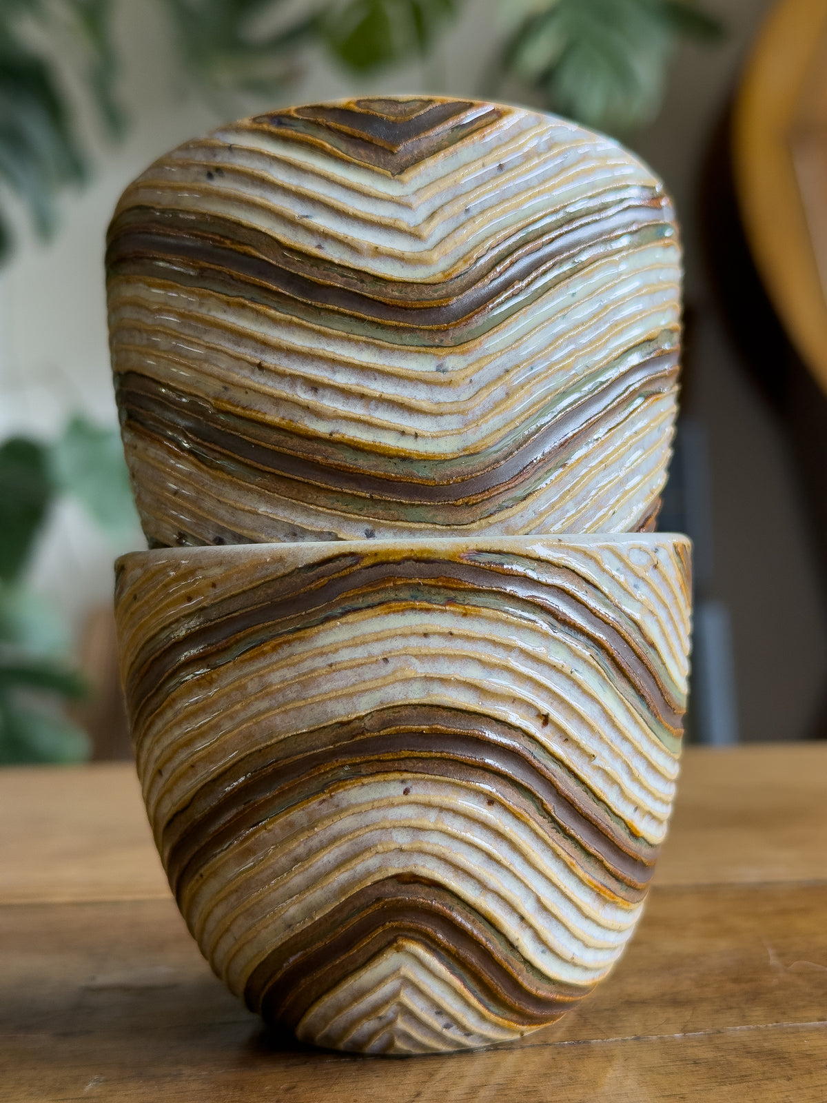 Mizizi - Carved Cup Set 02