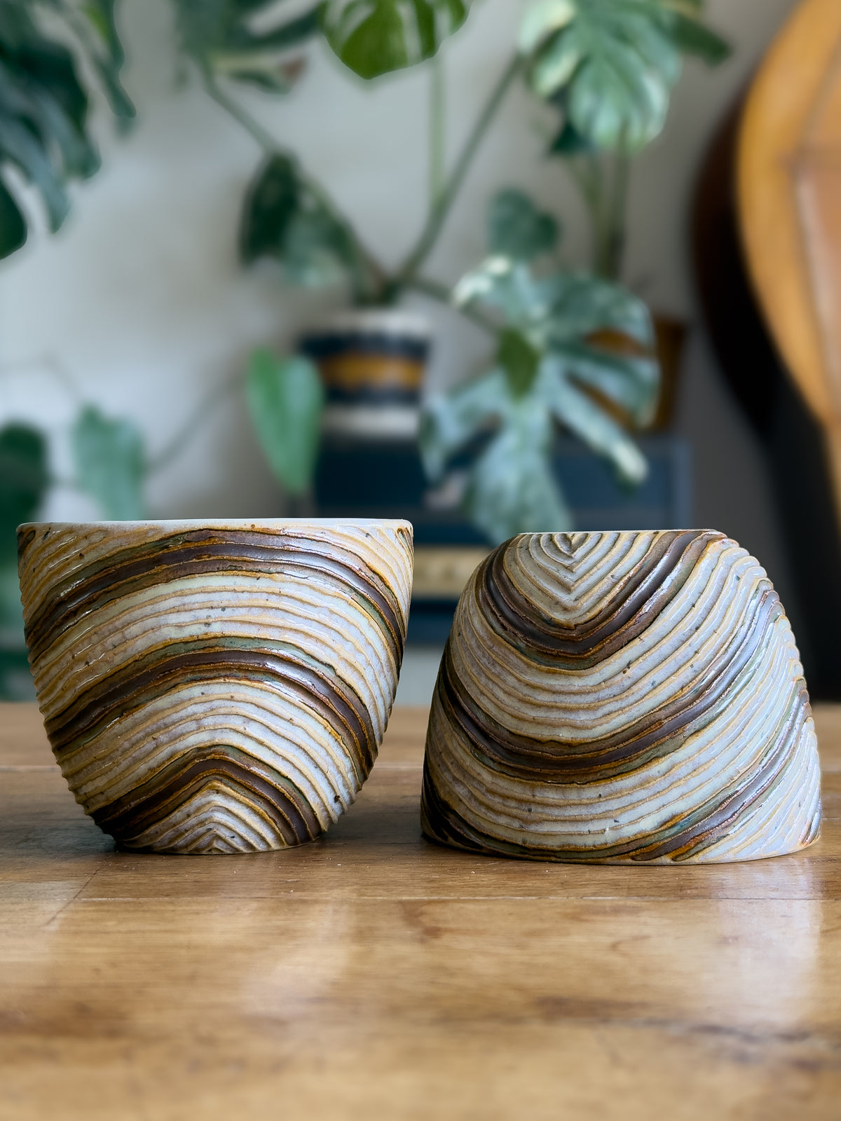 Mizizi - Carved Cup Set 02